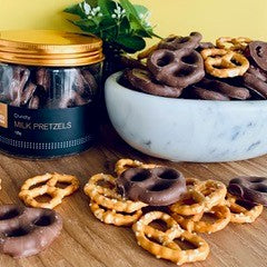 Chocamama Milk Chocolate Pretzels