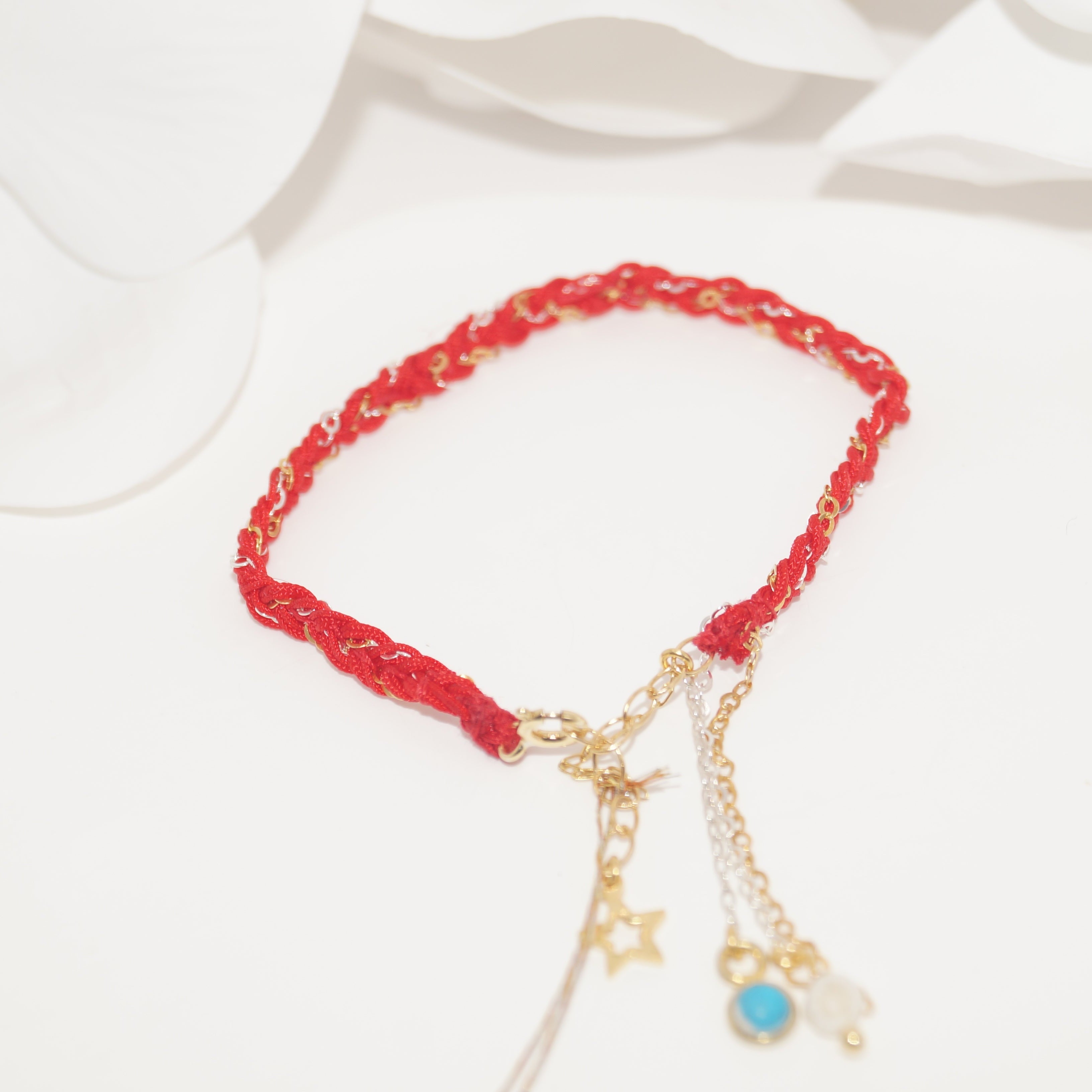 Stenia Cord Bracelet by Iosifina Bracelet