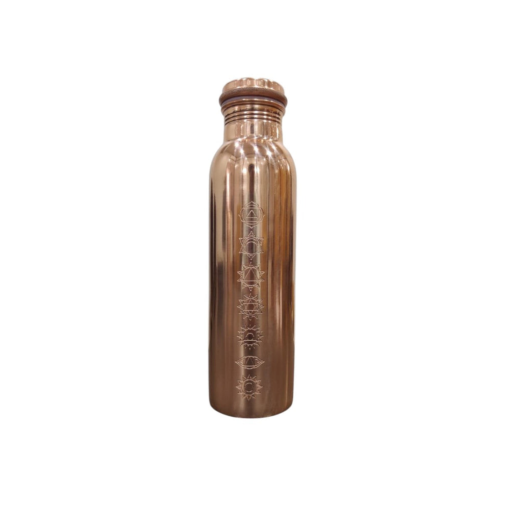 Radiant Chakra 950ml Premium Copper Bottle