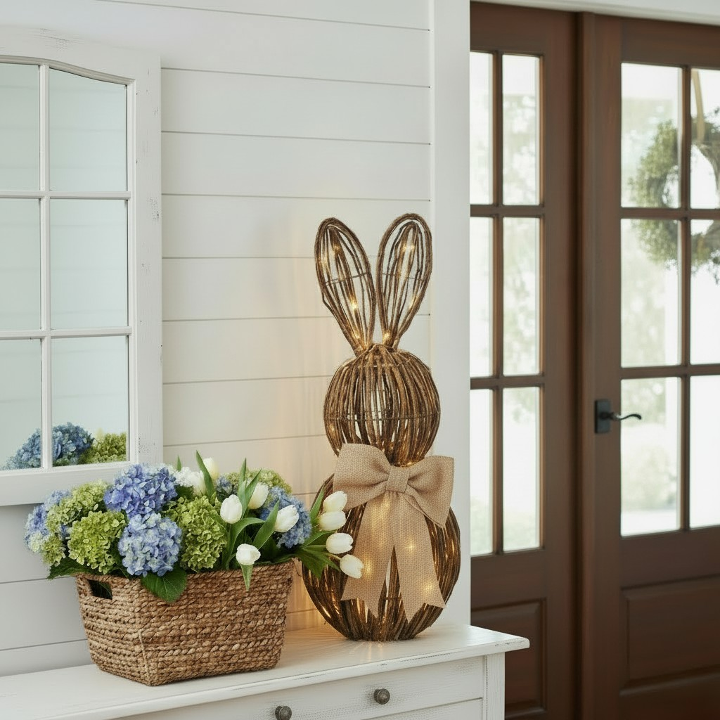 Sitting Brown Rabbit