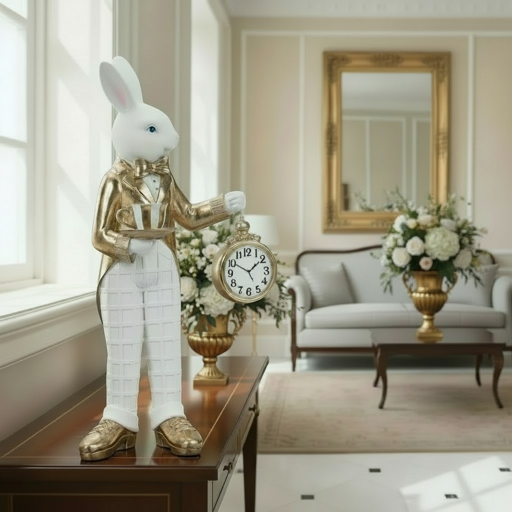 Luxe Bunny Mad Hatter Standing