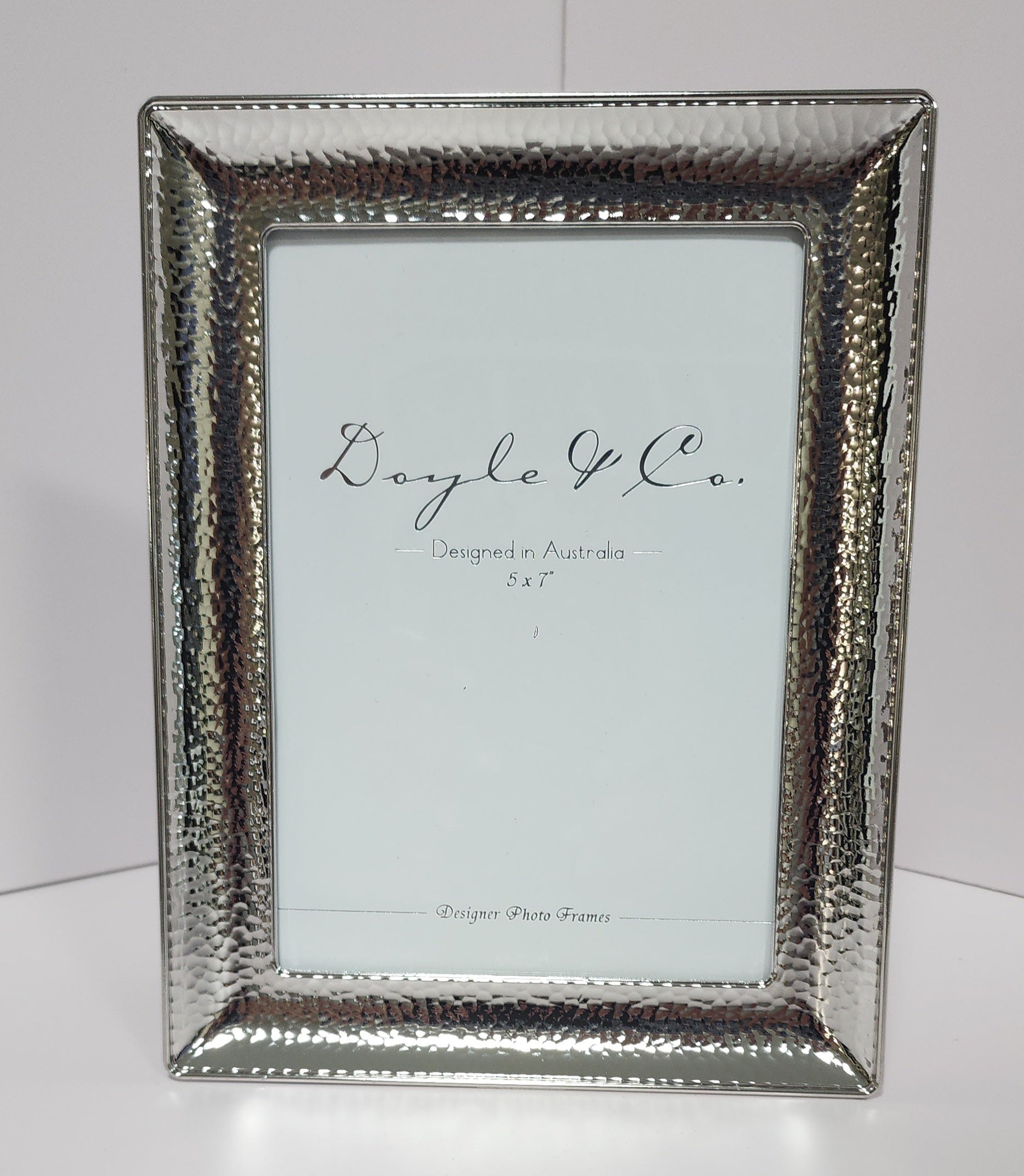 WIde Hammer Frame Silver - in 3 sizes