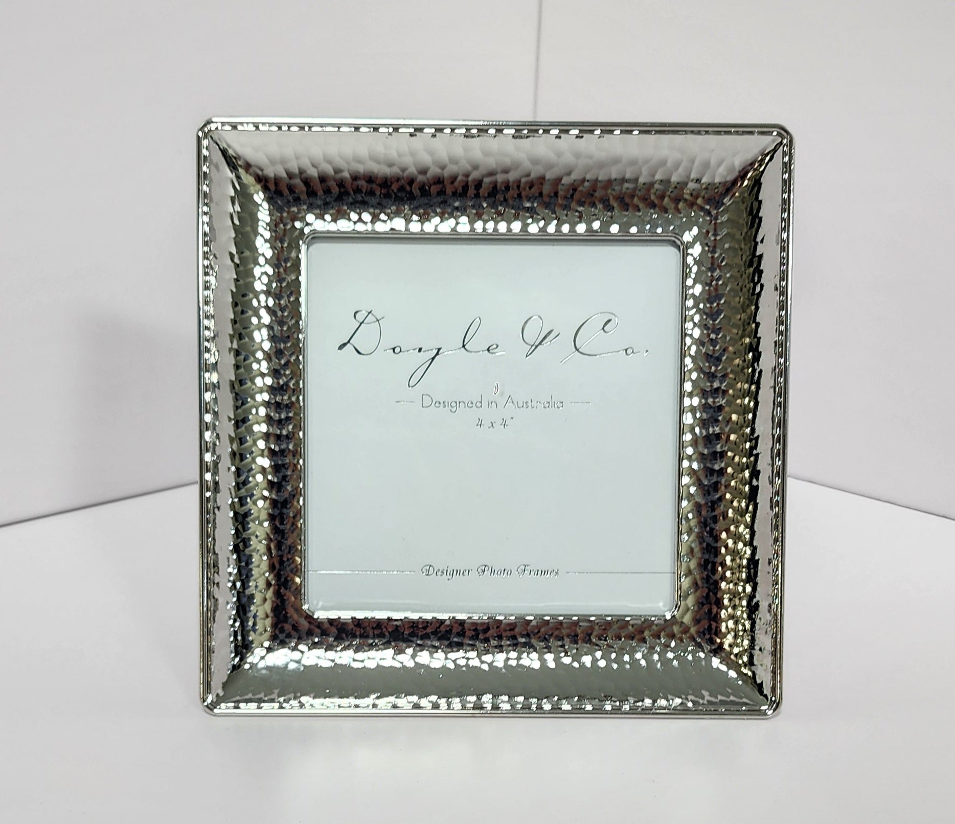 WIde Hammer Frame Silver - in 3 sizes