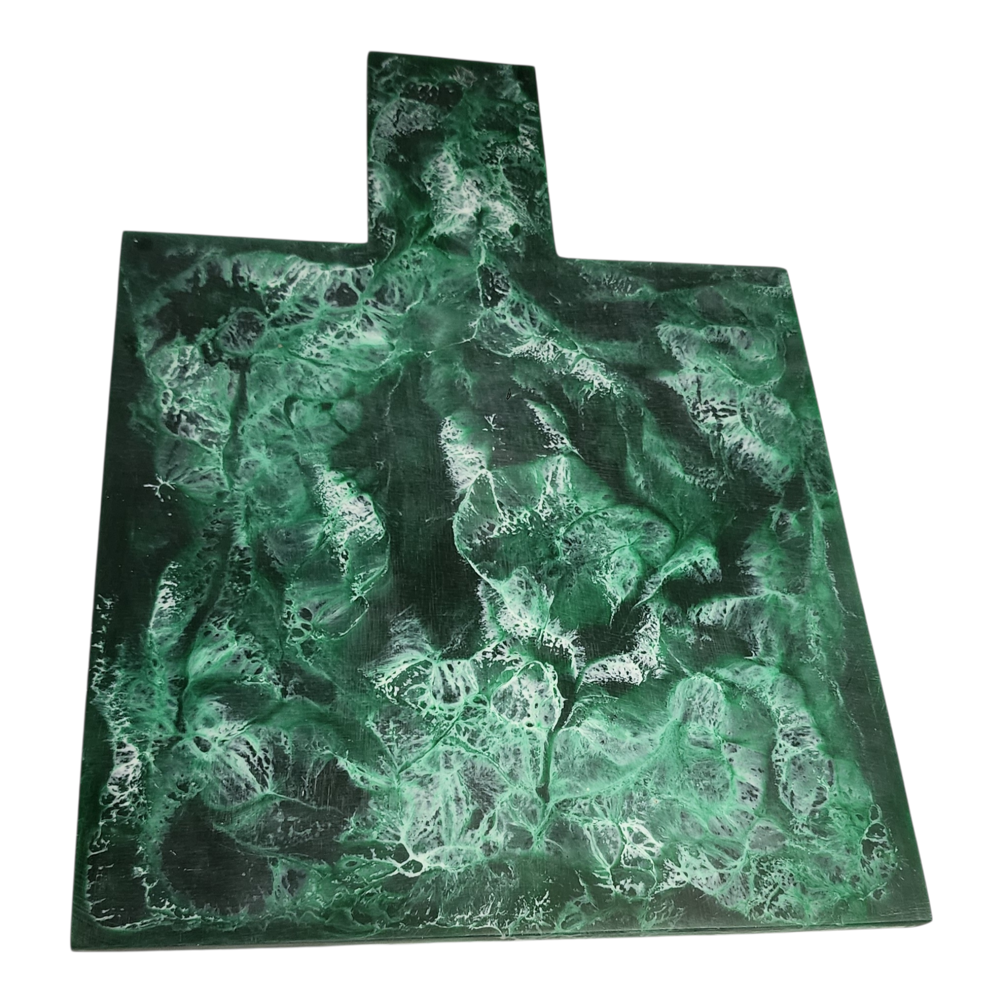 Green Resin Cheese Board